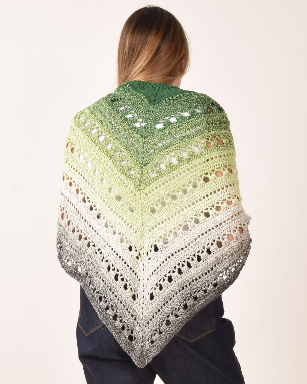 CHAL TEJIDO A CROCHET - MODELO "NATURE"