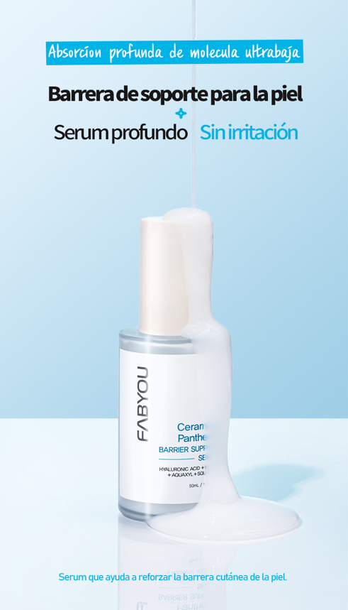 Serum Coreano hidratante con pantenol y cerámidas FABYOU / REGISTRO ISP N° 3402C-2/24