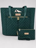 Bolso Portanotebook acolchado "FANCY" con bolso de mano de regalo