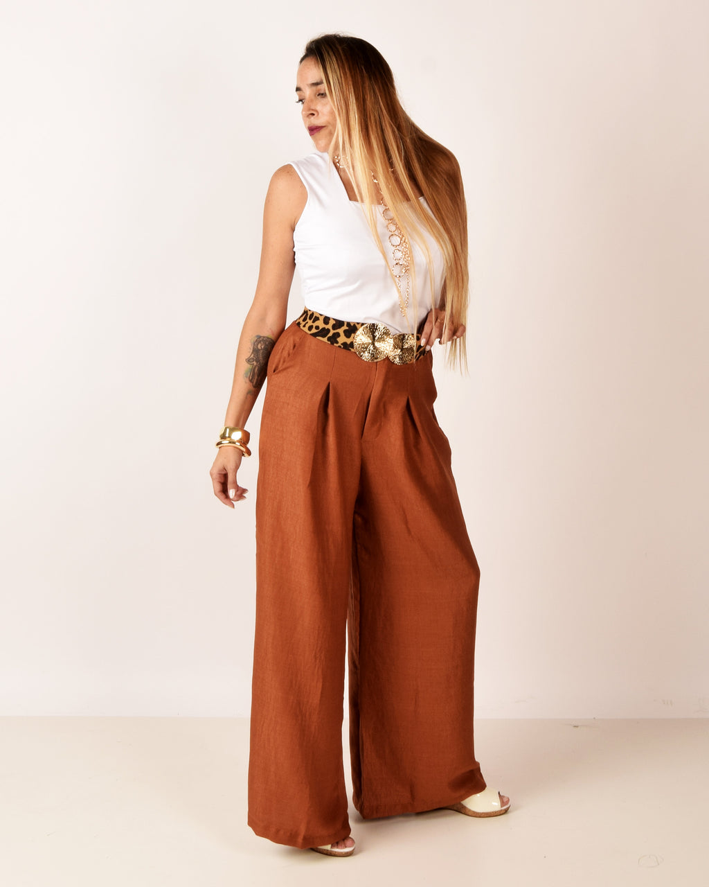 PANTALON ANCHO PALAZZO