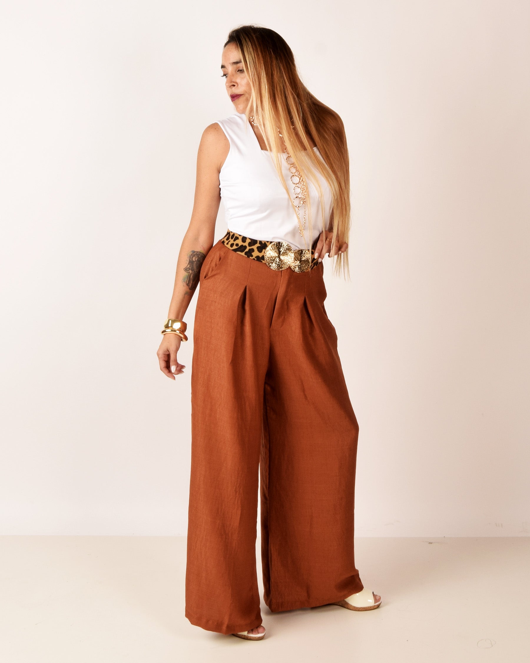 PANTALON ANCHO PALAZZO