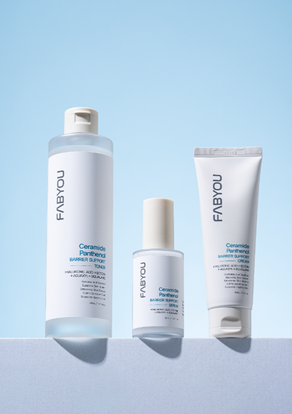 Triple Pack Coreano hidratante Pantenol y Cerámidas FABYOU / REGISTRO ISP N° 3402C