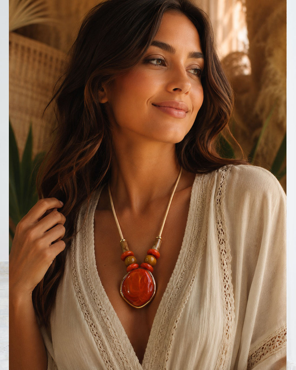Collar Boho chic Nature