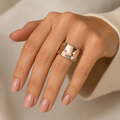 Anillo relieves, ajustable.
