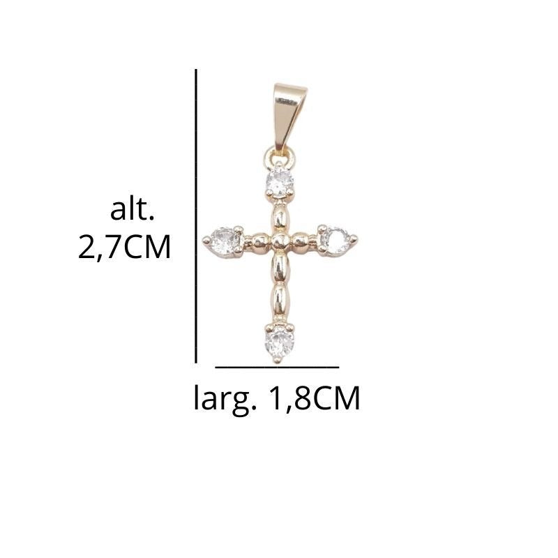 Dije ,cruz strass