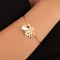 Pulsera media flor.